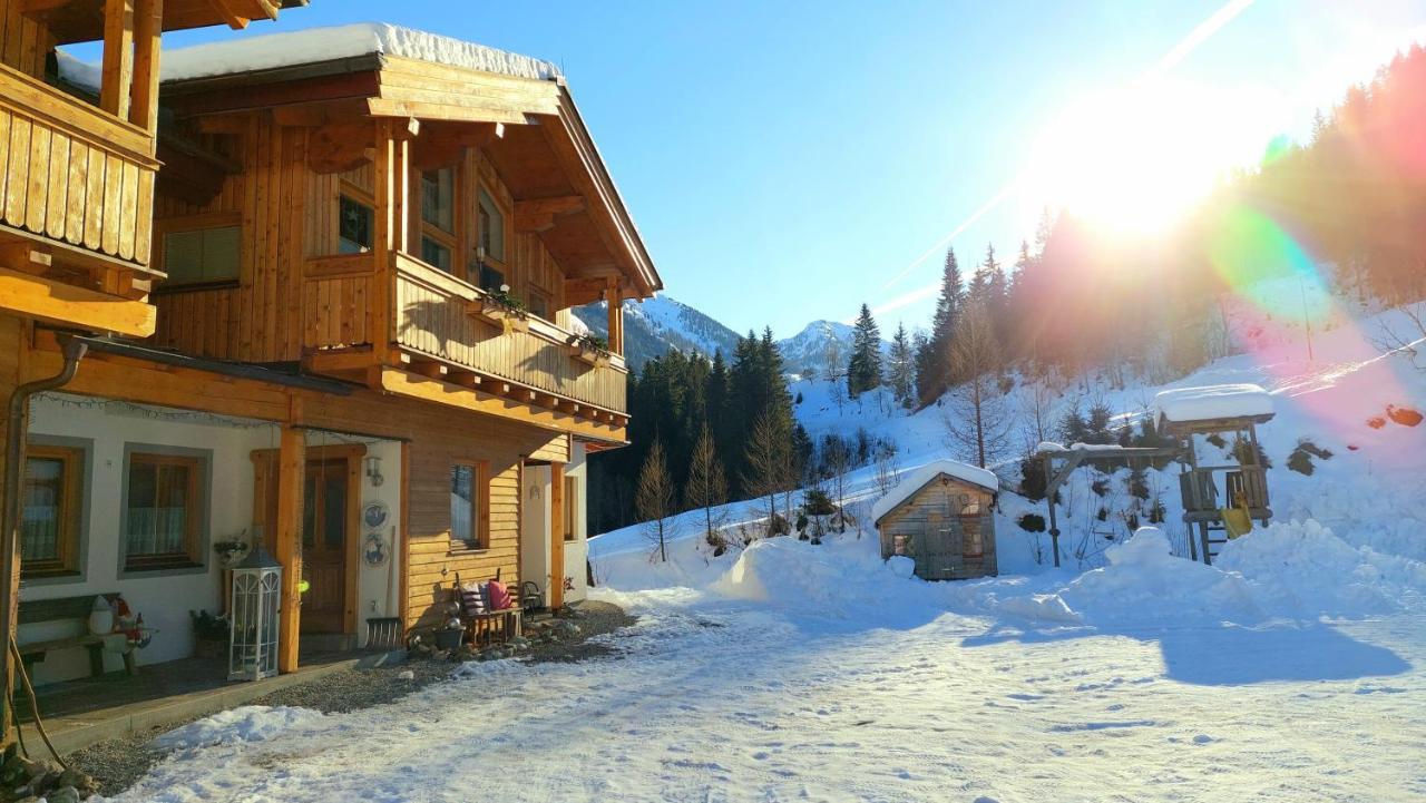 Oeko-Appartements Fallhaus Forstau  Exterior foto