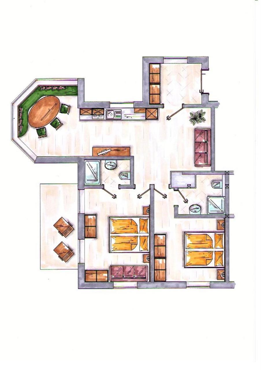 Oeko-Appartements Fallhaus Forstau  Habitación foto
